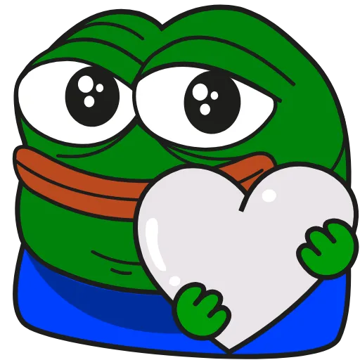 🤍 Эмодзи «Pepe Gif Emoji» для Telegram
