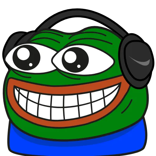 🎧 Эмодзи «Pepe Gif Emoji» для Telegram