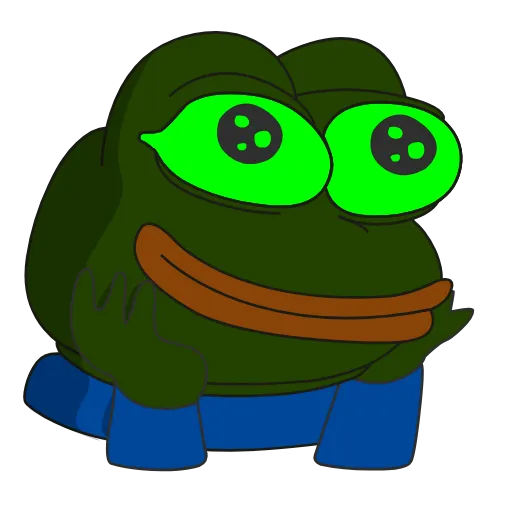 😍 Эмодзи «Pepe Toxic» для Telegram