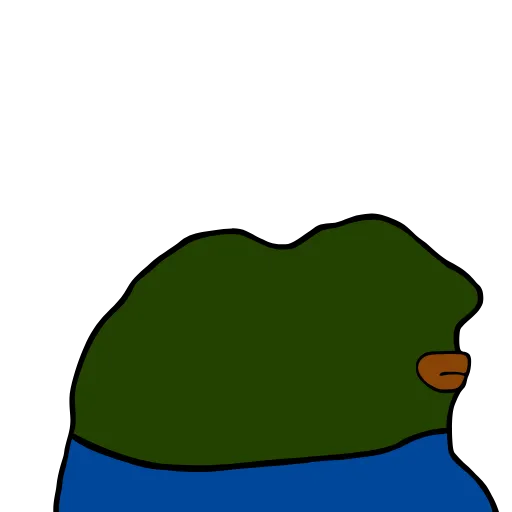 😒 Эмодзи «Pepe Toxic» для Telegram
