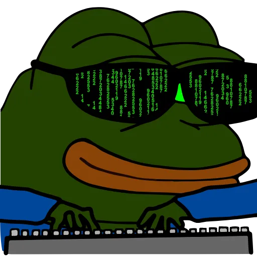 💻 Эмодзи «Pepe Toxic» для Telegram
