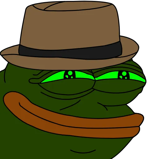 🤠 Эмодзи «Pepe Toxic» для Telegram