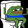 🚽 Эмодзи «() Pepe» для Telegram