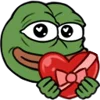 ❤️ Эмодзи «Pepehead» для Telegram