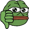 👎 Эмодзи «Pepehead» для Telegram