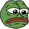 😔 Эмодзи «Pepehead» для Telegram