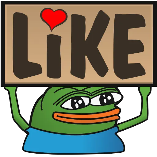 Эмодзи Pepes sign для Telegram — скачать