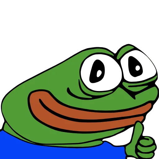👍 Эмодзи «Pepega» для Telegram