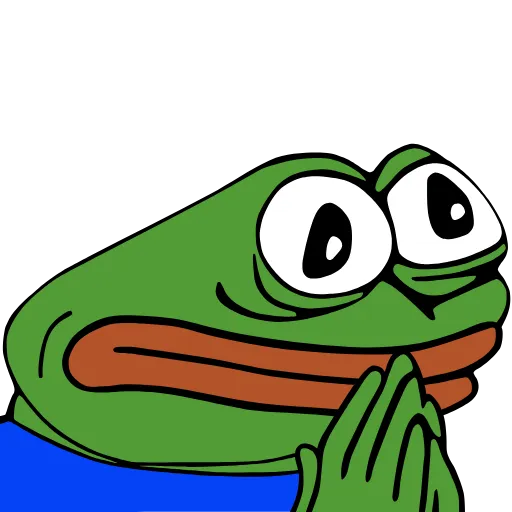 🙏 Эмодзи «Pepega» для Telegram