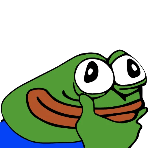 🤔 Эмодзи «Pepega» для Telegram