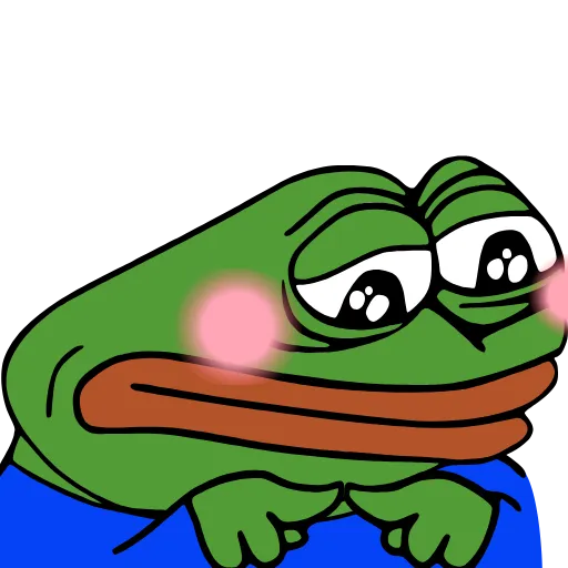 🥺 Эмодзи «Pepega» для Telegram