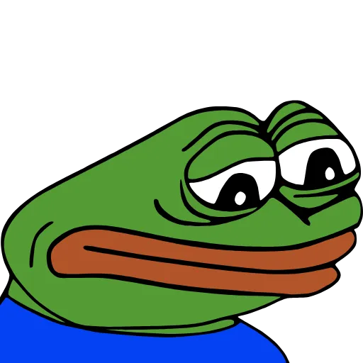 🙁 Эмодзи «Pepega» для Telegram