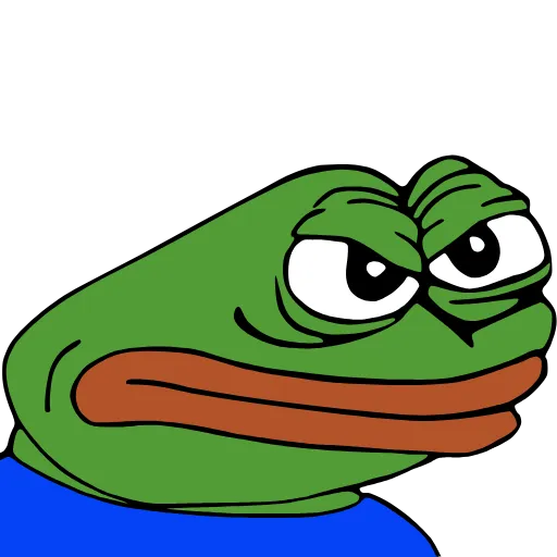 😠 Эмодзи «Pepega» для Telegram