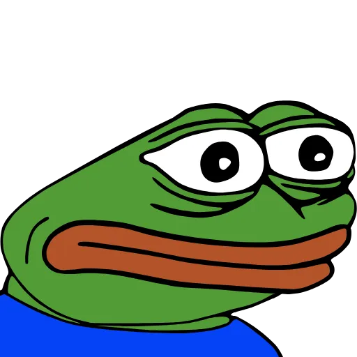 😐 Эмодзи «Pepega» для Telegram