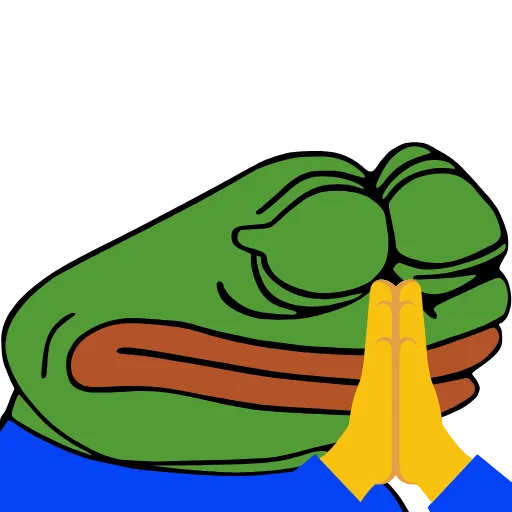 🙏 Эмодзи «Pepega» для Telegram