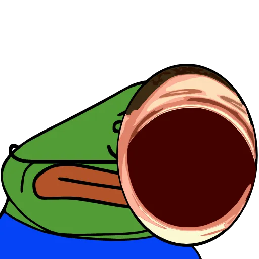 😮 Эмодзи «Pepega» для Telegram