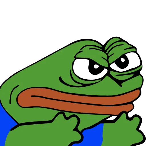 😠 Эмодзи «Pepega» для Telegram