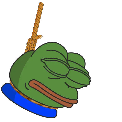 🔪 Стикер «Pepe the frog» для Telegram