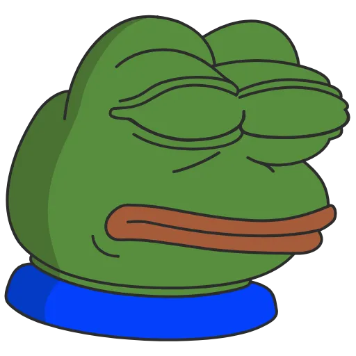 😒 Стикер «Pepe the frog» для Telegram