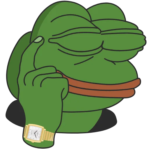 🤔 Стикер «Pepe the frog» для Telegram
