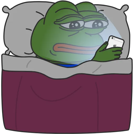 😴 Стикер «Pepe the frog» для Telegram