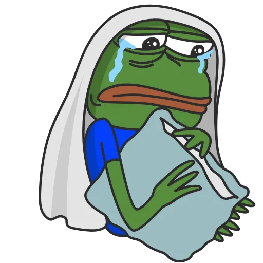 😢 Стикер «Pepe the frog» для Telegram