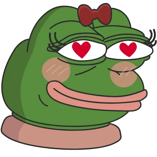 😍 Стикер «Pepe the frog» для Telegram