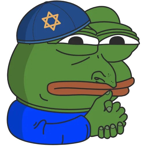 🇮🇱 Стикер «Pepe the frog» для Telegram