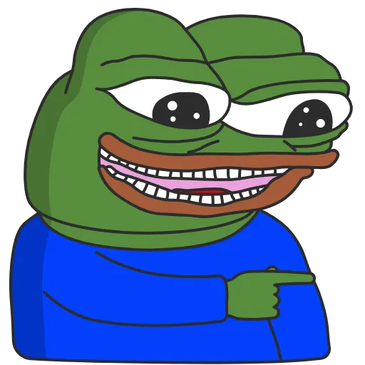🤣 Стикер «Pepe the frog» для Telegram