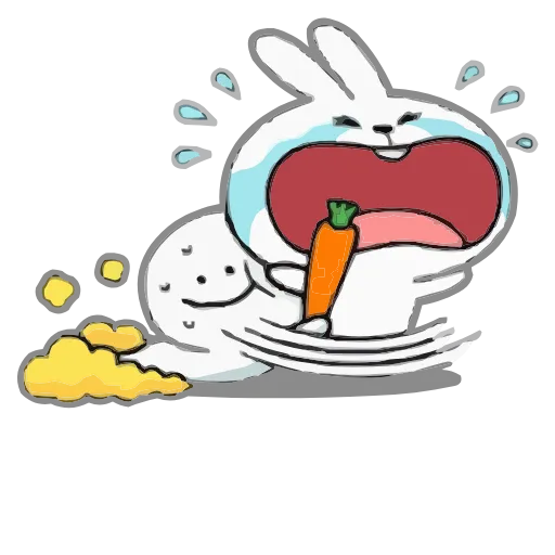 😭 Эмодзи «Bunny» для Telegram