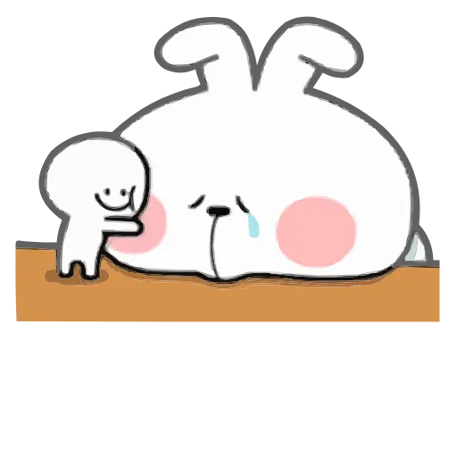 😢 Эмодзи «Bunny» для Telegram