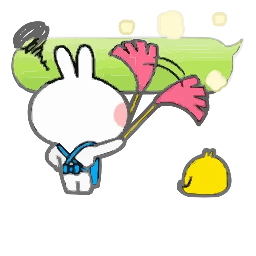 🧹 Эмодзи «Bunny» для Telegram