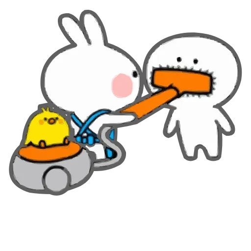 🧹 Эмодзи «Bunny» для Telegram