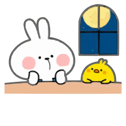 😐 Эмодзи «Bunny» для Telegram