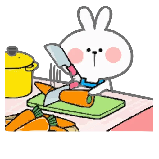 🔪 Эмодзи «Bunny» для Telegram