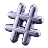 #️⃣ Эмодзи «Perfect Titanium» для Telegram