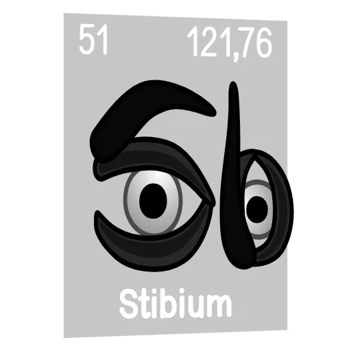 👁 Эмодзи «Periodic Table Emoji» для Telegram