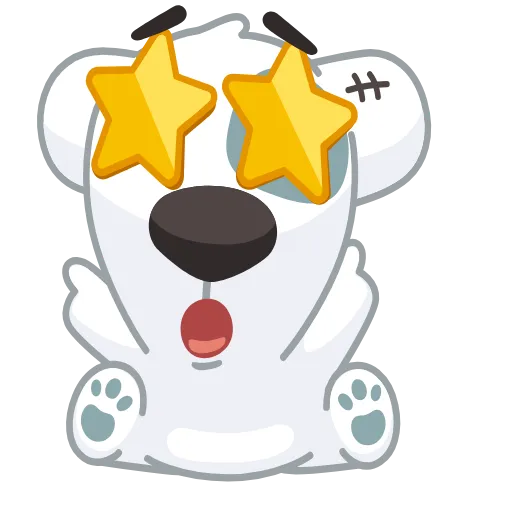 🤩 Эмодзи «Персик И Спотти» для Telegram