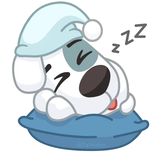 😴 Эмодзи «Персик И Спотти» для Telegram