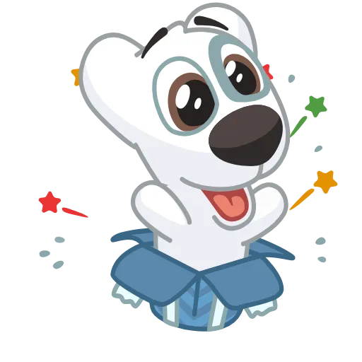 🎁 Эмодзи «Персик И Спотти» для Telegram