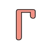 😊 Эмодзи «Персиковые буквы, иконки» для Telegram