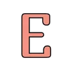 😊 Эмодзи «Персиковые буквы, иконки» для Telegram
