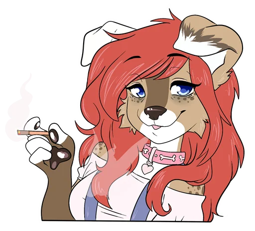 🚬 Стикер «Pet Nala» для Telegram