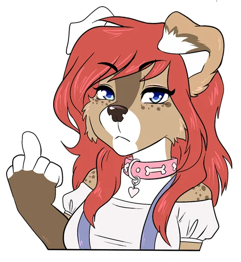 🖕 Стикер «Pet Nala» для Telegram