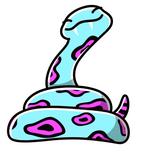 🐍 Эмодзи «Pet Snakes» для Telegram