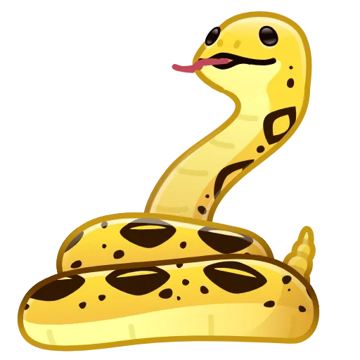 🐍 Эмодзи «Pet Snakes» для Telegram