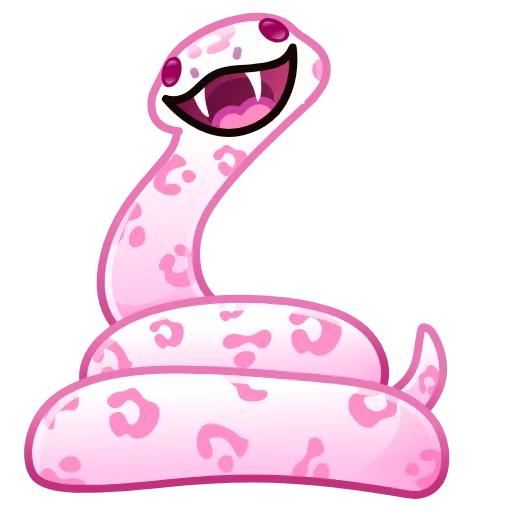 🐍 Эмодзи «Pet Snakes» для Telegram