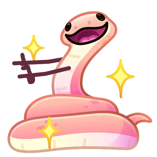 🐍 Эмодзи «Pet Snakes» для Telegram