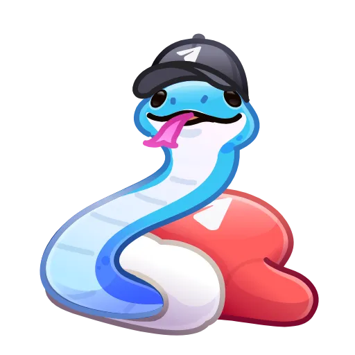 🐍 Эмодзи «Pet Snakes» для Telegram