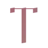 🌺 Эмодзи «Буквы кораллового цвета, с цветами» для Telegram